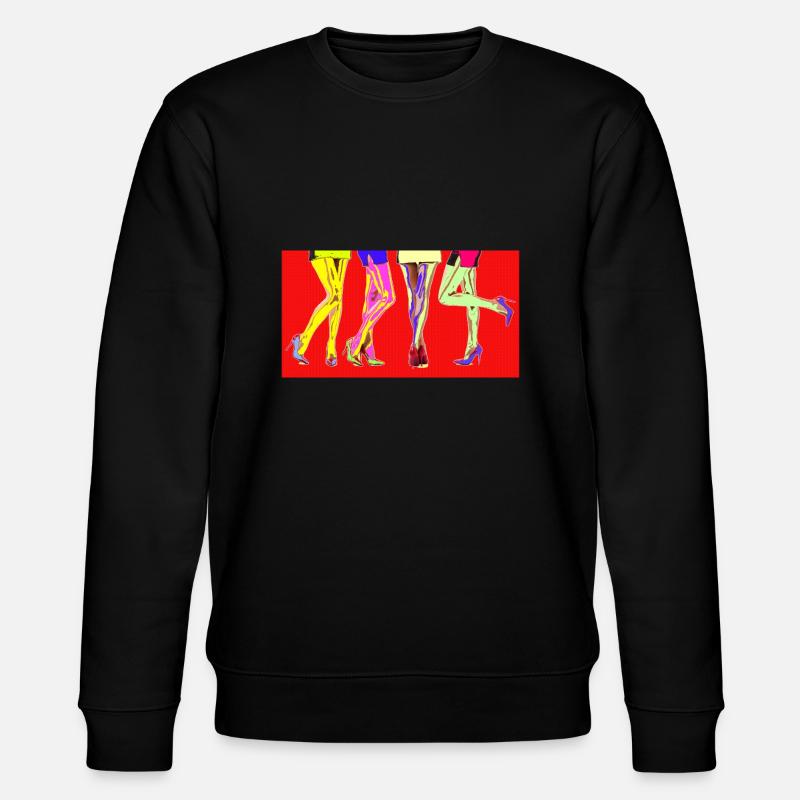 Pop Art - Stanley/Stella Unisex Bio-Sweatshirt CHANGER  - Schwarz