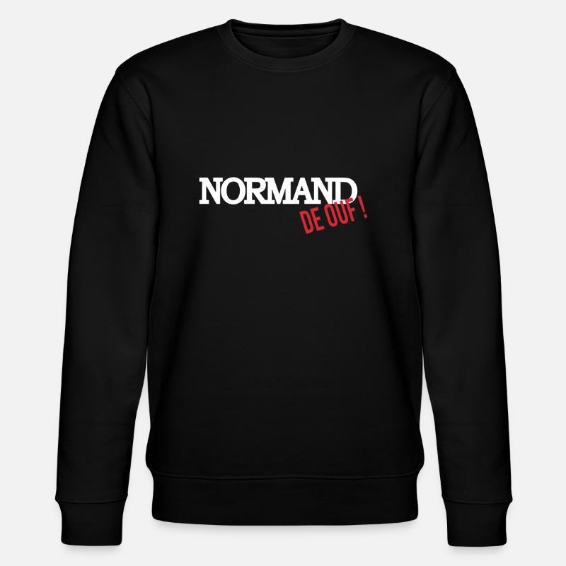 Normand de ouf - Sweat bio CHANGER Stanley/Stella Unisexe - noir
