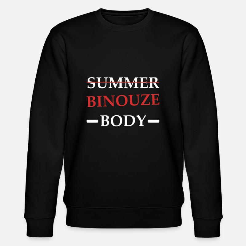 Binouze Body - Sweat bio CHANGER Stanley/Stella Unisexe - noir