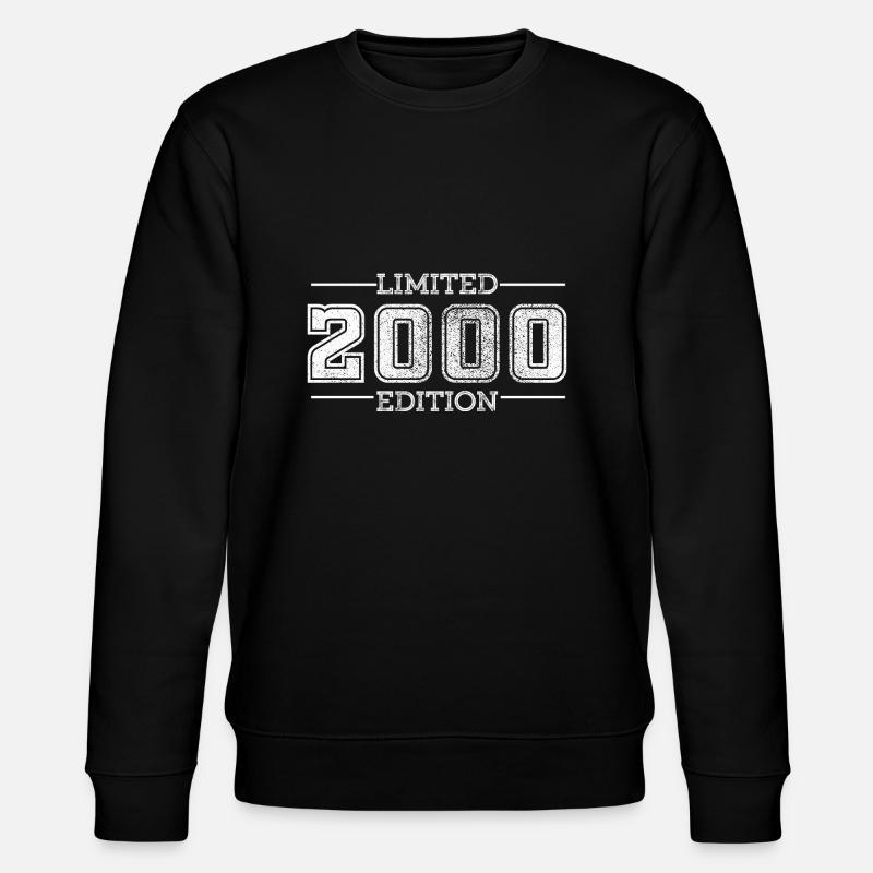 Édition limitée 2000 - Sweat bio CHANGER Stanley/Stella Unisexe - noir