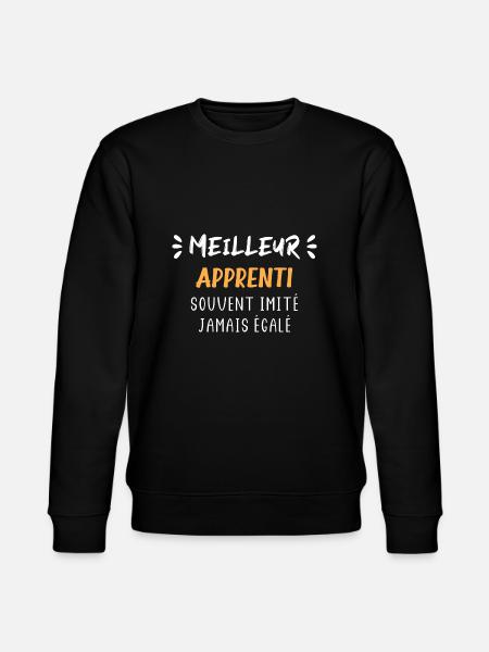 apprenti - Sweat bio CHANGER Stanley/Stella Unisexe - noir