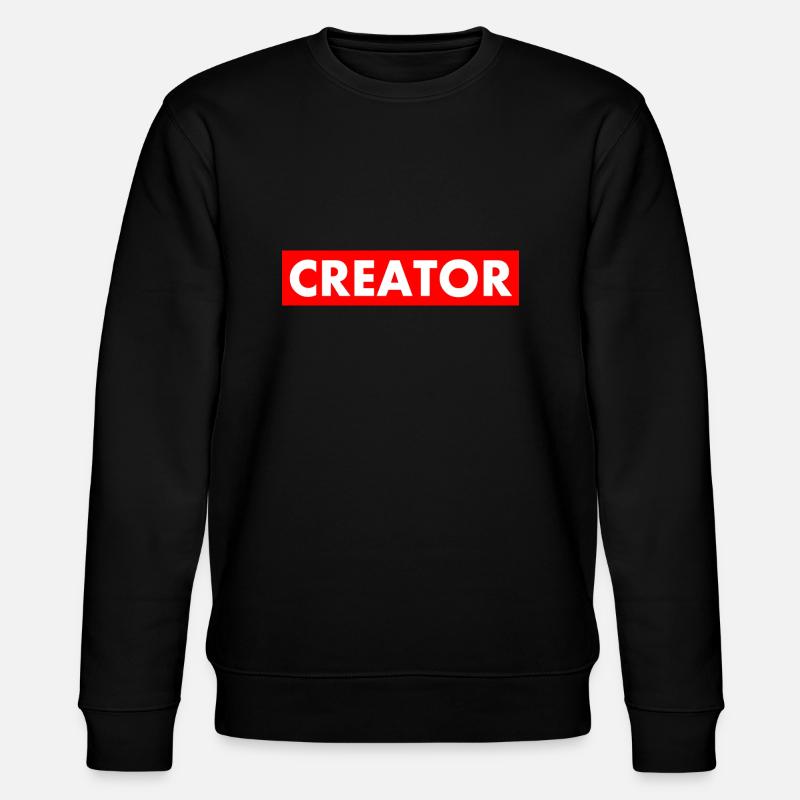 Creator - Stanley/Stella Unisex Bio-Sweatshirt CHANGER  - Schwarz