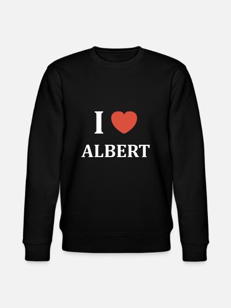 i love Albert - Sweat bio CHANGER Stanley/Stella Unisexe - noir
