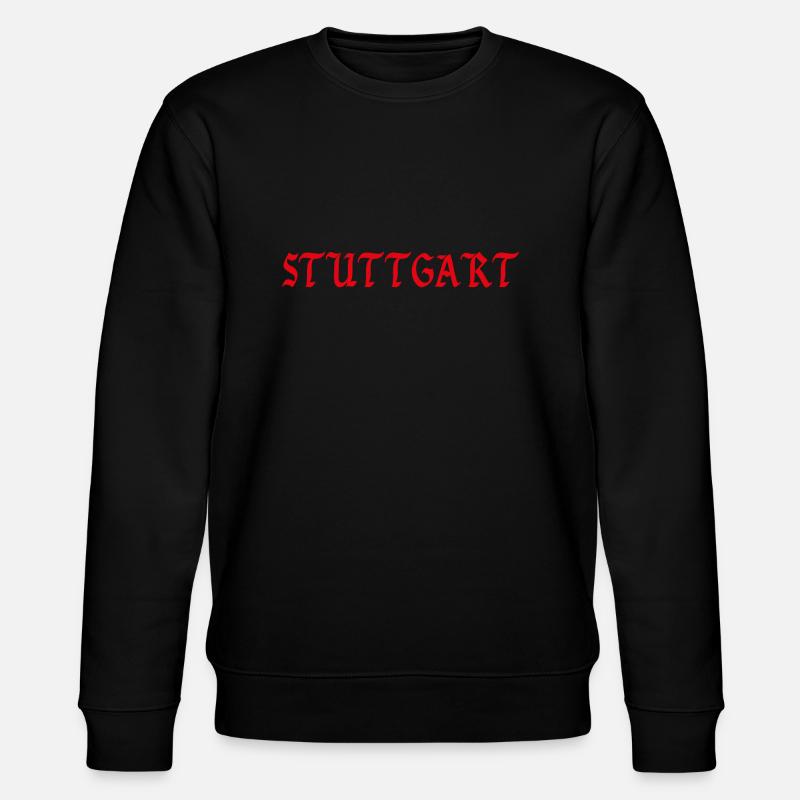 Stuttgart Altdeutsch - Stanley/Stella Unisex Bio-Sweatshirt CHANGER  - Schwarz