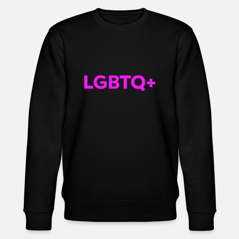 LGBTQ-Pink - Stanley/Stella Unisex Bio-Sweatshirt CHANGER  - Schwarz