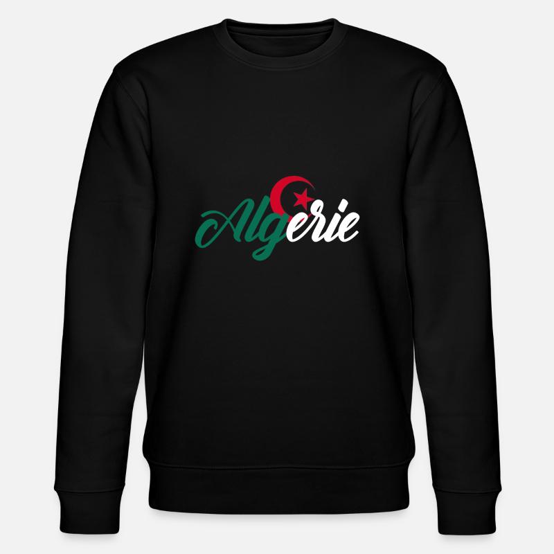 Algerien - Stanley/Stella Unisex Bio-Sweatshirt CHANGER  - Schwarz