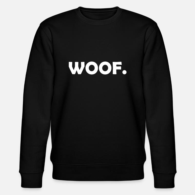 Hund Dog - Stanley/Stella Unisex Bio-Sweatshirt CHANGER  - Schwarz