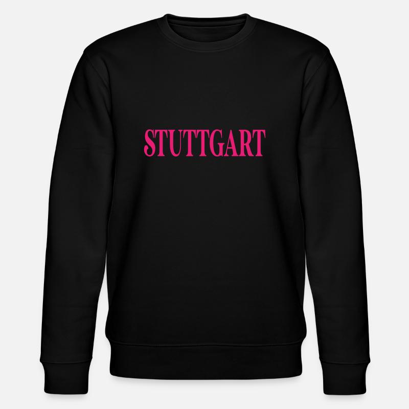 Stuttgart Altdeutsch - Stanley/Stella Unisex Bio-Sweatshirt CHANGER  - Schwarz