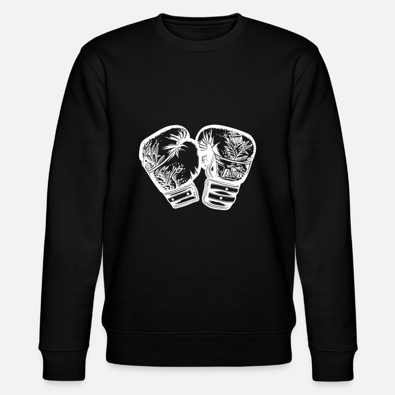 Boxhandschuhe Boxen - Stanley/Stella Unisex Bio-Sweatshirt CHANGER  - Schwarz