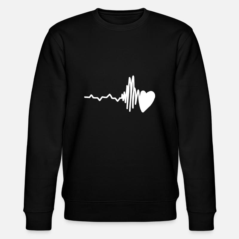 Cœur 2 - Sweat bio CHANGER Stanley/Stella Unisexe - noir