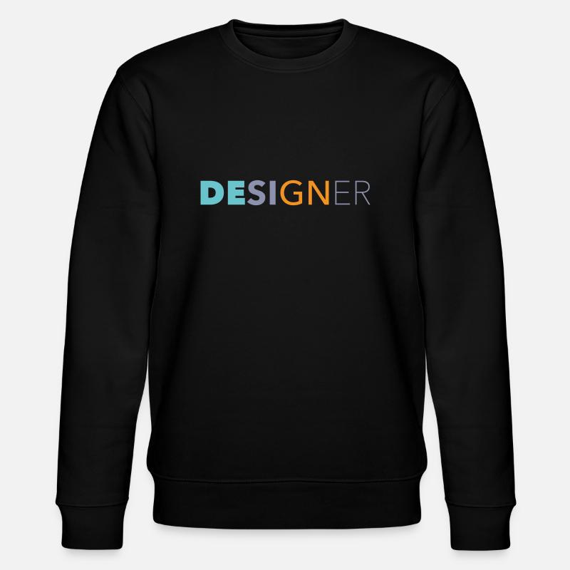 Designer - Stanley/Stella Unisex Bio-Sweatshirt CHANGER - Schwarz