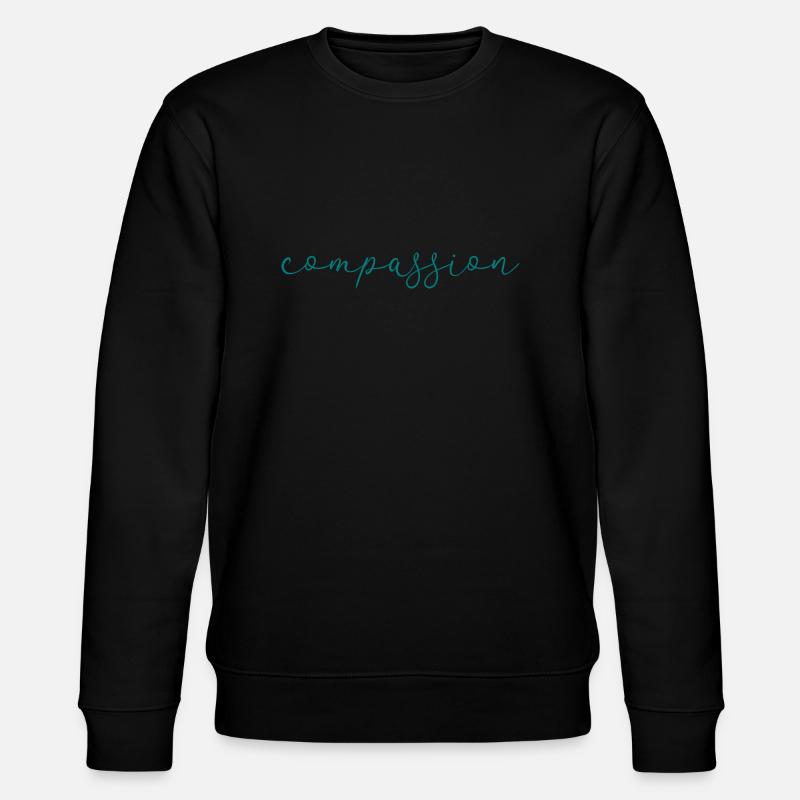 compassion - Sweat bio CHANGER Stanley/Stella Unisexe - noir