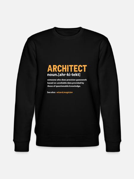 Architect - Stanley/Stella CHANGER Unisex Organic Sweatshirt - black