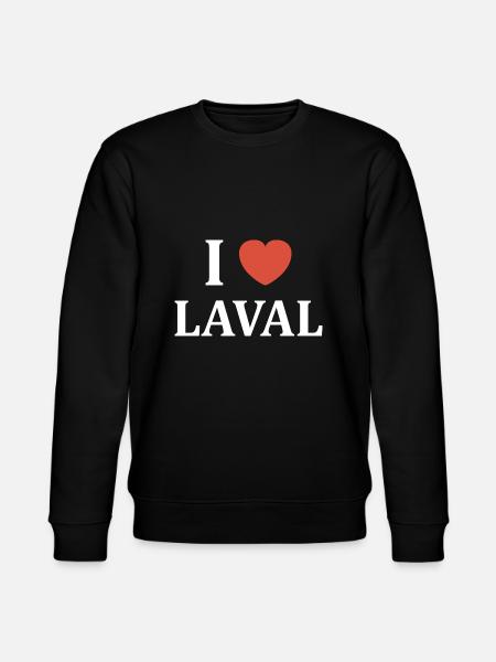 i love laval - Sweat bio CHANGER Stanley/Stella Unisexe - noir