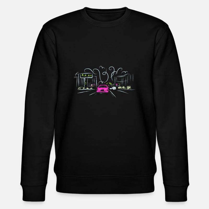 Fast Motors - Stanley/Stella Unisex Bio-Sweatshirt CHANGER  - Schwarz