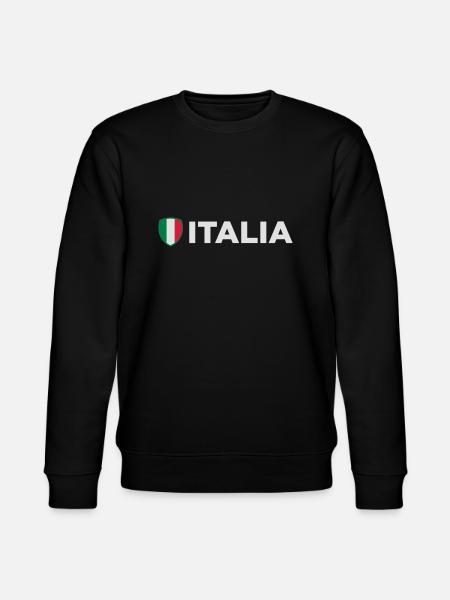 Drapeau national d'Italie - Sweat bio CHANGER Stanley/Stella Unisexe - noir