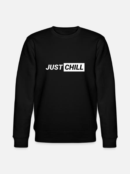Just Chill! - Stanley/Stella CHANGER Unisex Organic Sweatshirt - black