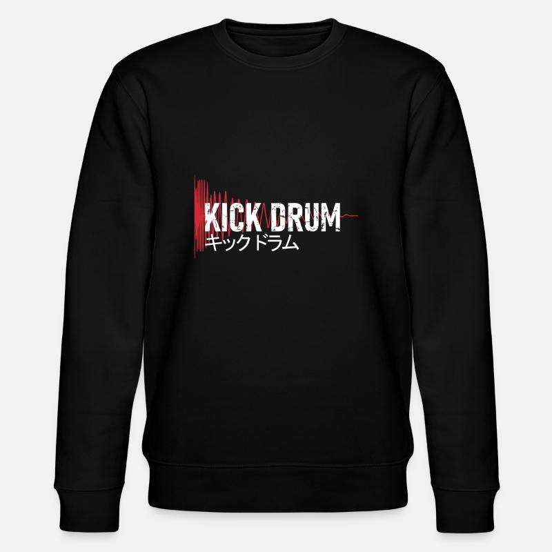 Kick Drum - キックドラム - Synthesizer - Stanley/Stella Unisex Bio-Sweatshirt CHANGER - Schwarz
