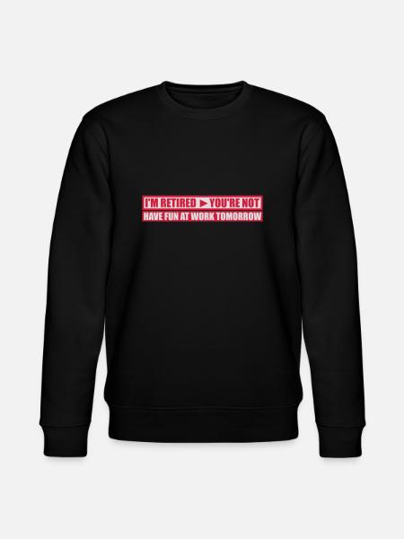 have fun at work - Stanley/Stella CHANGER Unisex Organic Sweatshirt - black