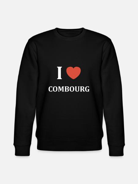 i love Combourg - Sweat bio CHANGER Stanley/Stella Unisexe - noir