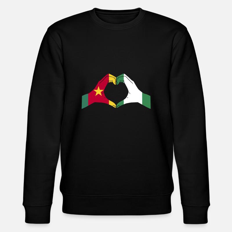 Drapeau du Cameroun Cameroun - Sweat bio CHANGER Stanley/Stella Unisexe - noir