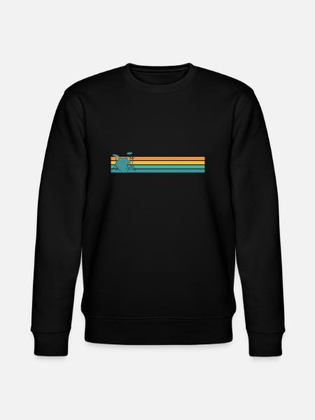 Trommer Schlagzeug Retro - Stanley/Stella økologisk unisex-sweatshirt CHANGER  - sort