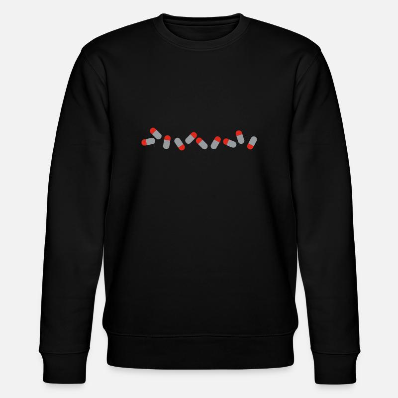 Pillen - Stanley/Stella Unisex Bio-Sweatshirt CHANGER  - Schwarz