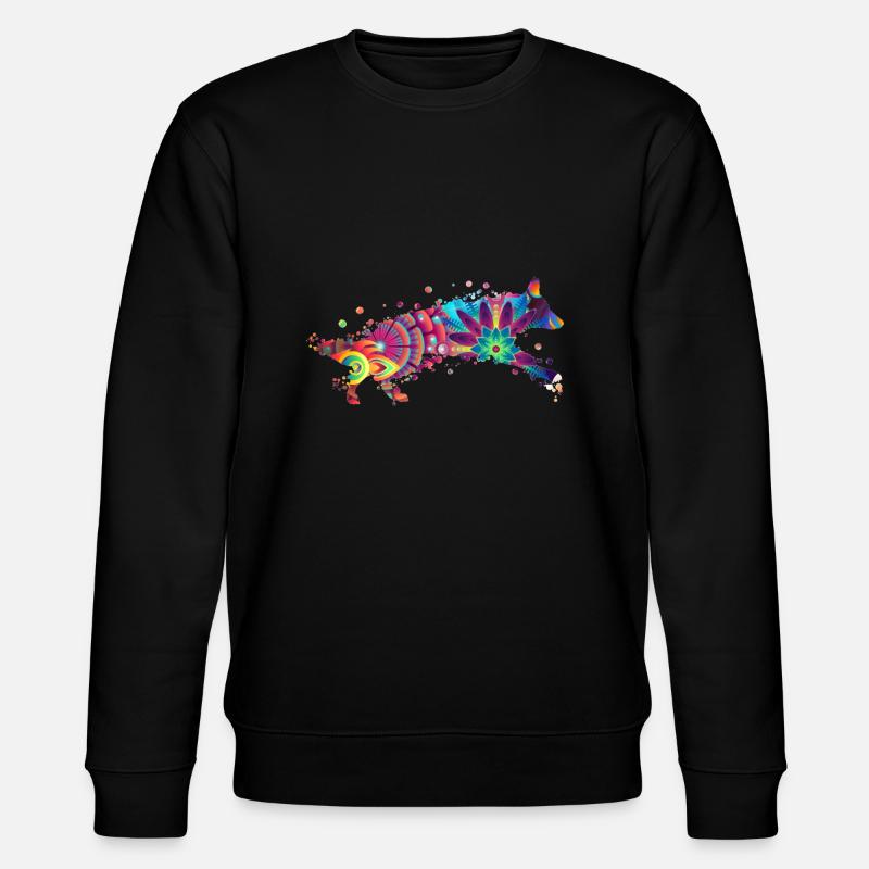 GERMAN SHEPERD Deutscher Schäferhund - Stanley/Stella Unisex Bio-Sweatshirt CHANGER  - Schwarz