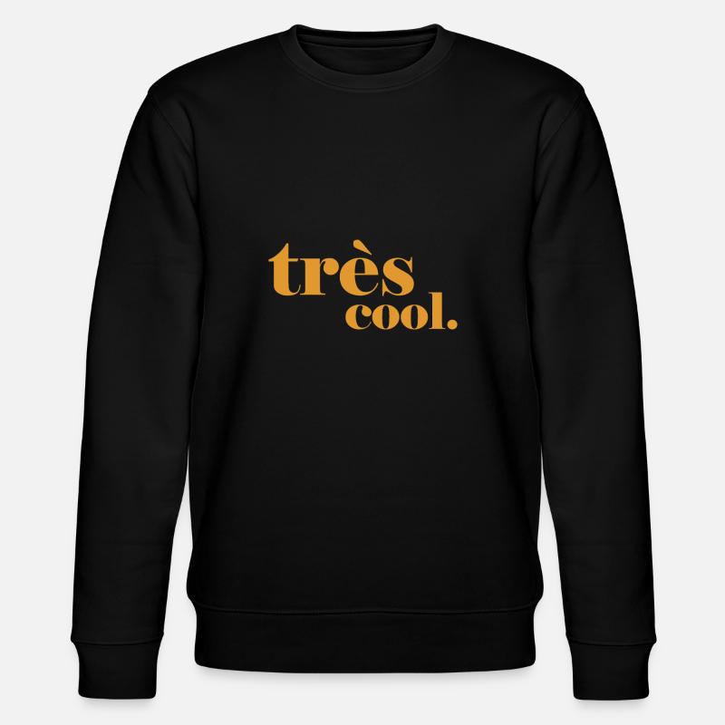 très cool. - Stanley/Stella Unisex Bio-Sweatshirt CHANGER  - Schwarz