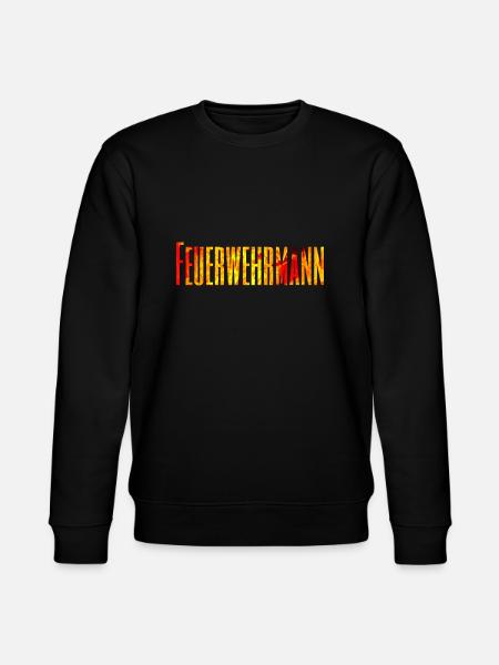 Firefighter - Profession - Fire Brigade - Stanley/Stella CHANGER Unisex Organic Sweatshirt - black