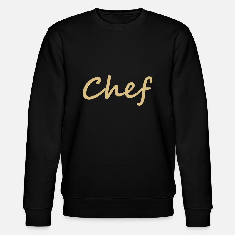 Chef cuisinier chef - Sweat bio CHANGER Stanley/Stella Unisexe - noir