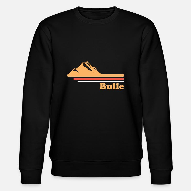 Bull City Suisse - Sweat bio CHANGER Stanley/Stella Unisexe - noir