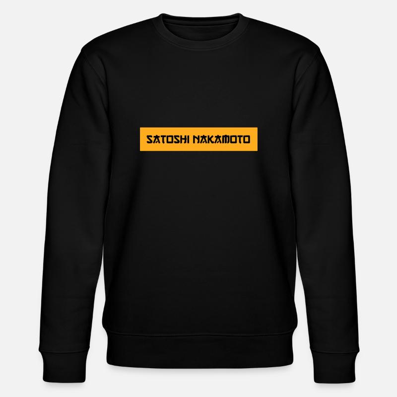 Satoshi Nakamoto - Sweat bio CHANGER Stanley/Stella Unisexe - noir