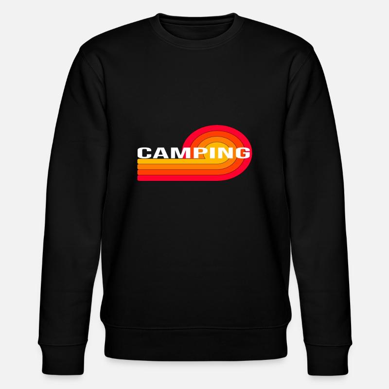 Camping - Stanley/Stella Unisex Bio-Sweatshirt CHANGER  - Schwarz