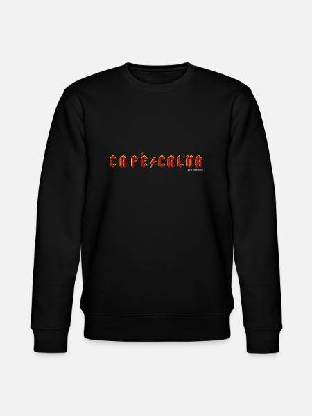 café/calva - Sweat bio CHANGER Stanley/Stella Unisexe - noir