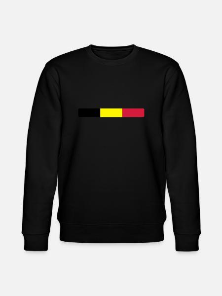 Belgique (V) - Stanley/Stella CHANGER Unisex Organic Sweatshirt - black
