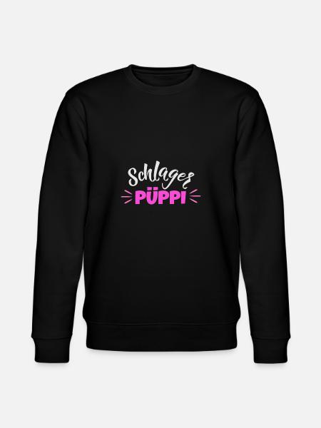 Schlager Pueppi - Stanley/Stella Unisex Bio-Sweatshirt CHANGER - Schwarz