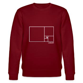 Architecte - Sweat bio CHANGER Stanley/Stella Unisexe - bordeaux - Devant - Nik (191cm) & Marisol (170cm)