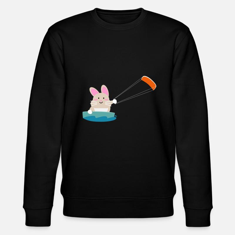 Kitesurf - Sweat bio CHANGER Stanley/Stella Unisexe - noir