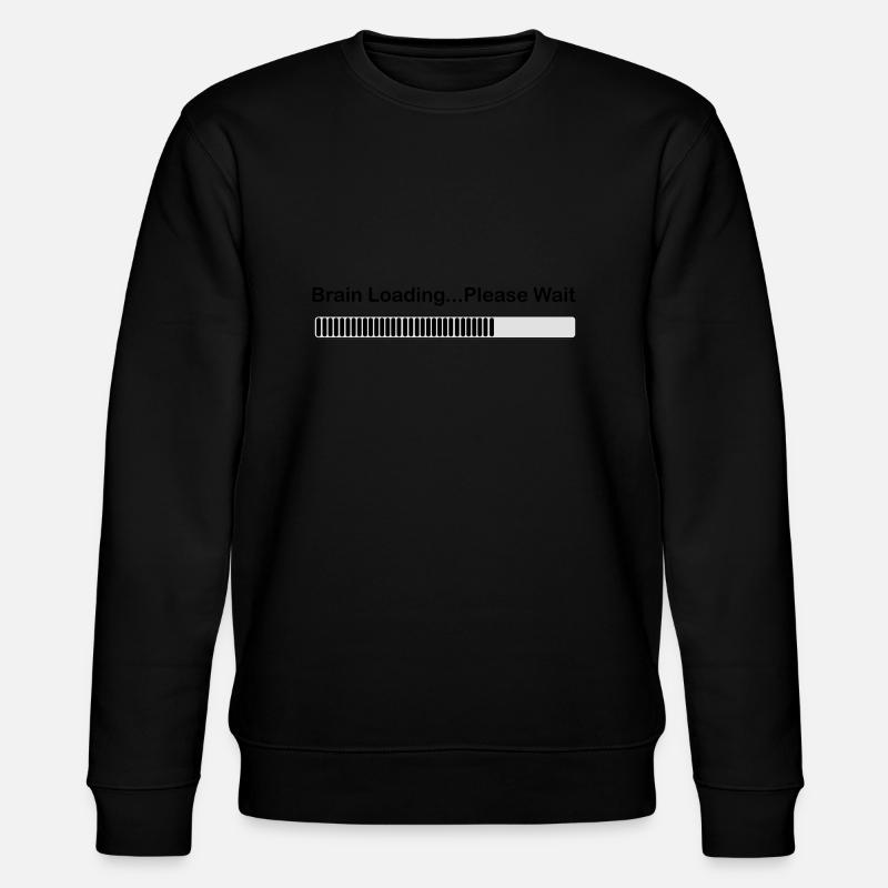 brainloading - Stanley/Stella Unisex Bio-Sweatshirt CHANGER  - Schwarz