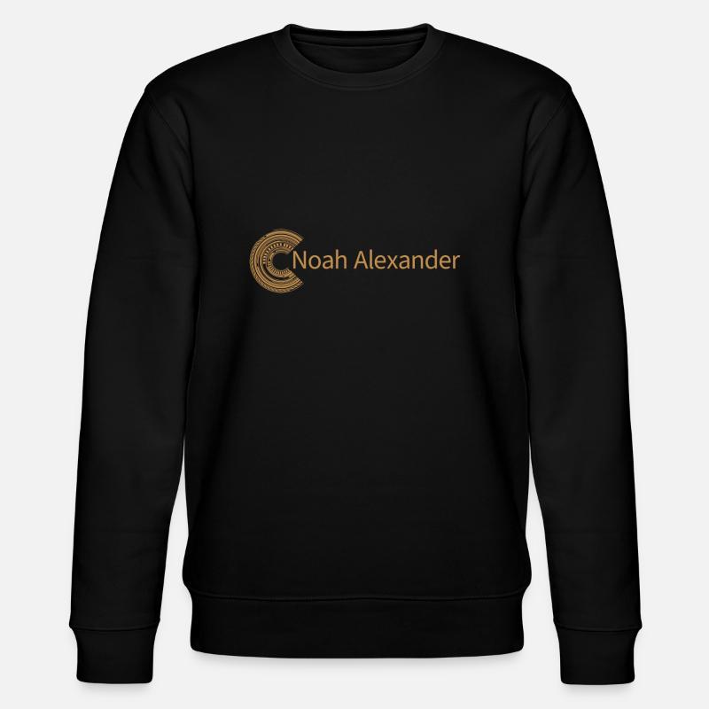Für Noah Alexander - Stanley/Stella Unisex Bio-Sweatshirt CHANGER  - Schwarz