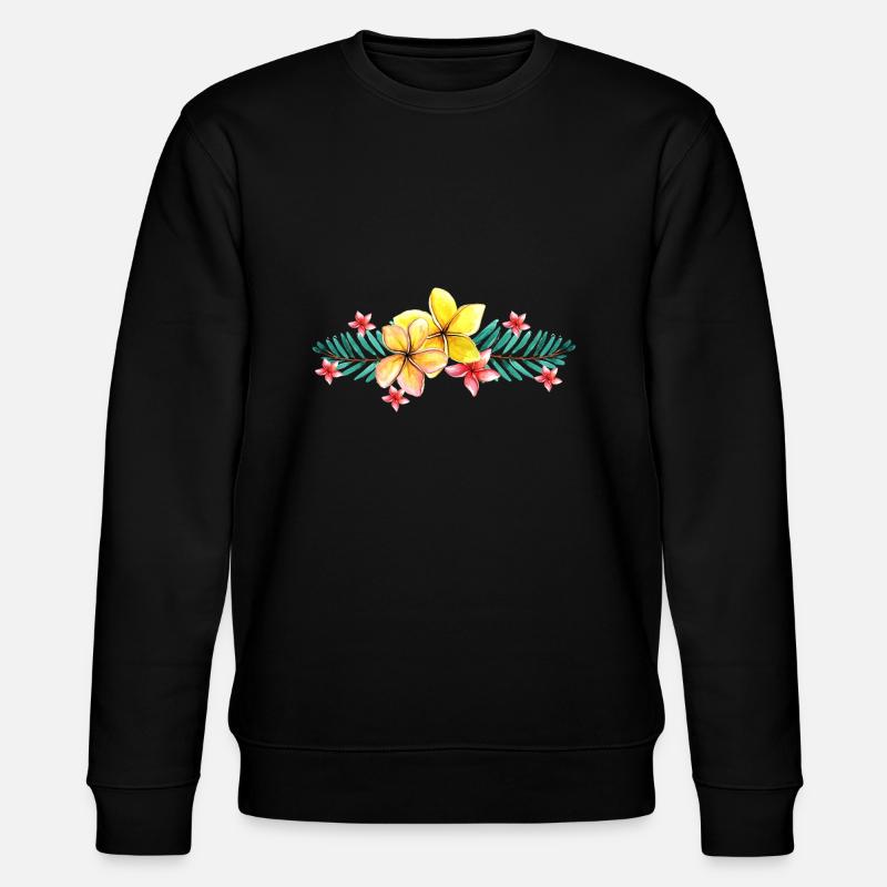 Blume - Stanley/Stella Unisex Bio-Sweatshirt CHANGER  - Schwarz