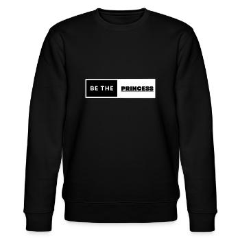 Be The Princess - Stanley/Stella CHANGER Unisex Organic Sweatshirt - black - Front - Nik (191cm) & Marisol (170cm)