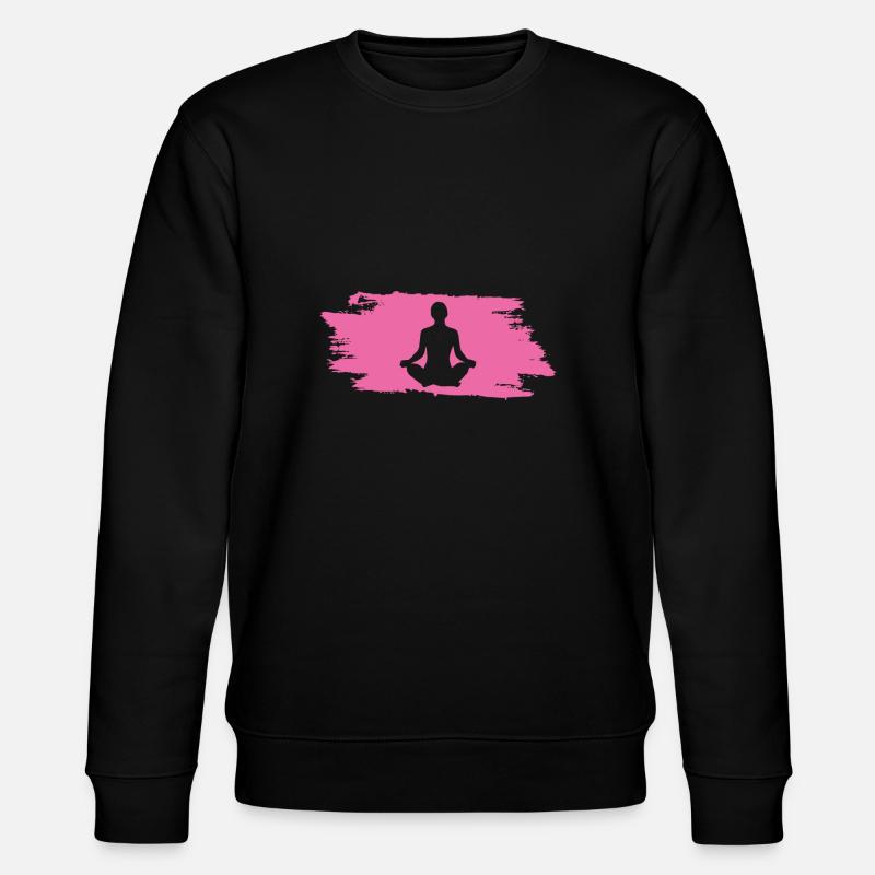 Yoga - Stanley/Stella Unisex Bio-Sweatshirt CHANGER  - Schwarz