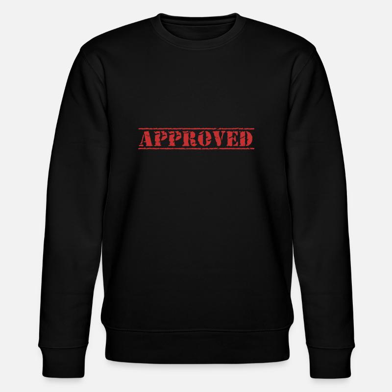 APPROVED - Stanley/Stella Unisex Bio-Sweatshirt CHANGER  - Schwarz