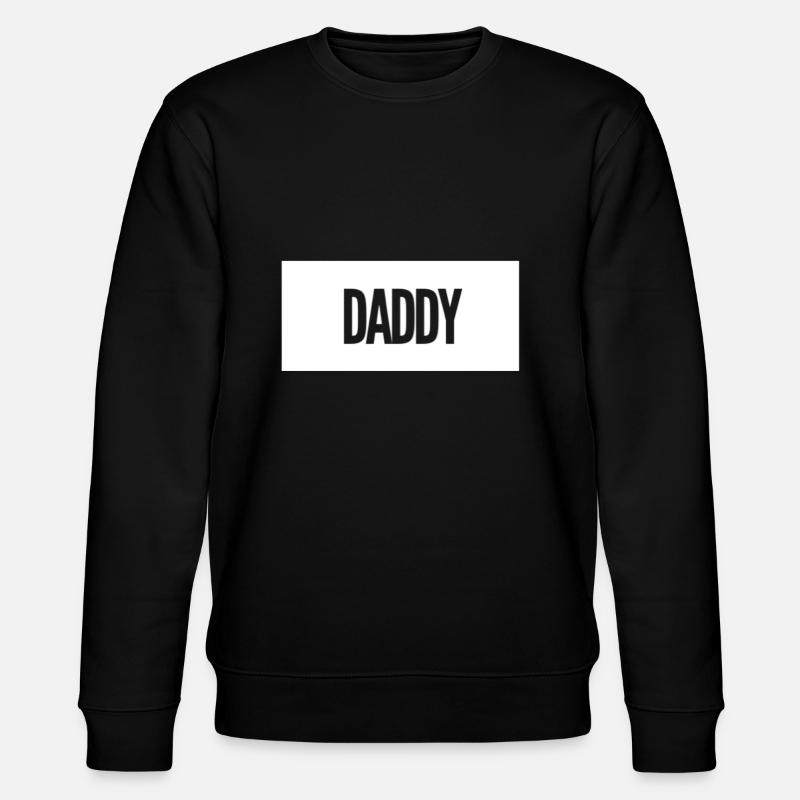 Daddy - Stanley/Stella Unisex Bio-Sweatshirt CHANGER  - Schwarz