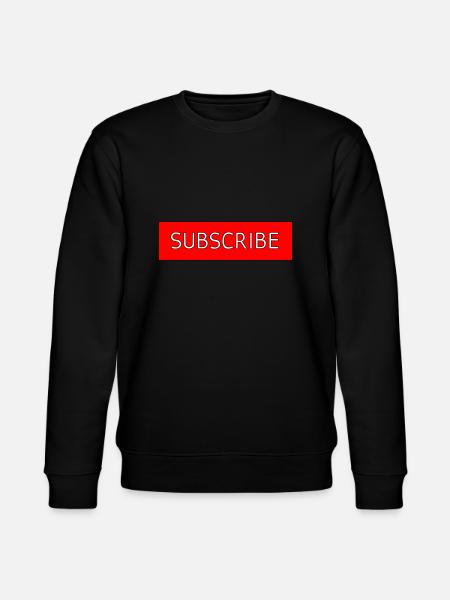 Subscribe - Stanley/Stella CHANGER Unisex Organic Sweatshirt - black