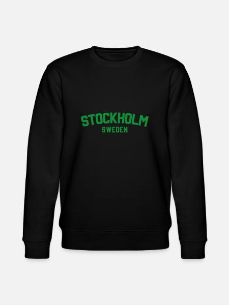 Stockholm Sweden - Stanley/Stella CHANGER Unisex Organic Sweatshirt - black