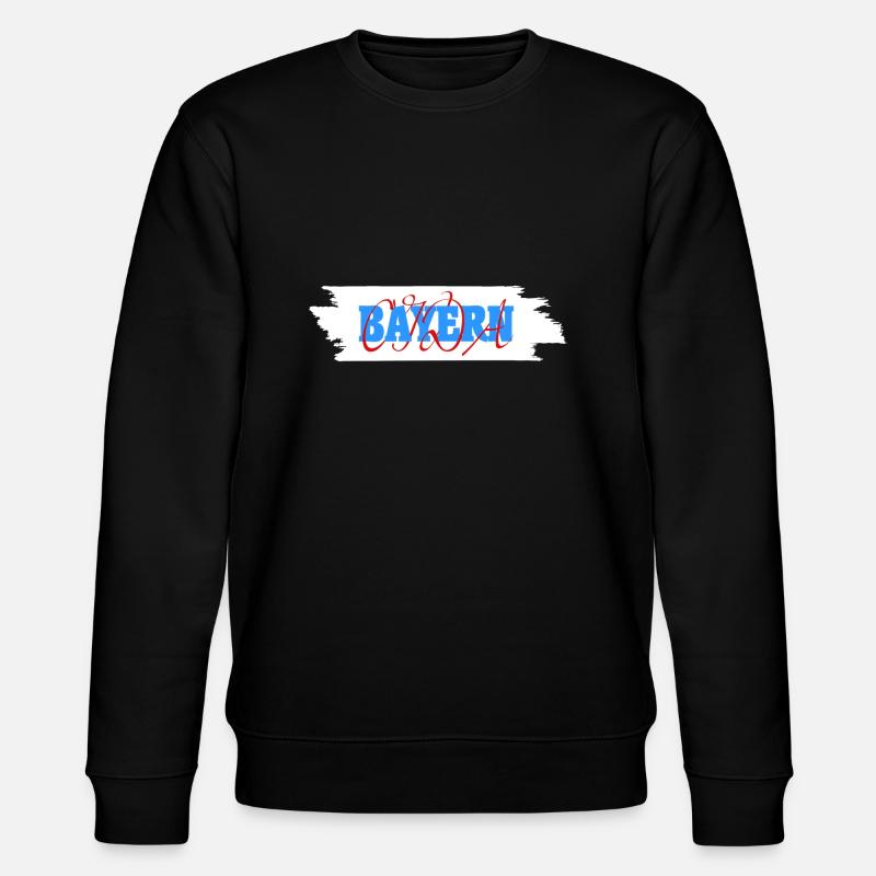 Bayern Oida - Stanley/Stella Unisex Bio-Sweatshirt CHANGER  - Schwarz