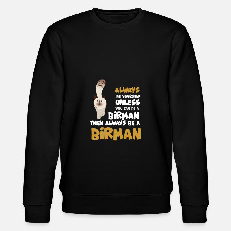 Birman - Stanley/Stella CHANGER Unisex Organic Sweatshirt - black